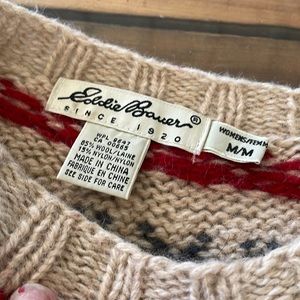 Vintage Eddie Bauer sweater Medium
